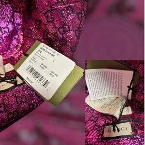 Gucci Metallic Pink Bucket Hat NWT size Large $650 Retail Gucci | Accessories | Gucci Metallic Pink Bucket Hat Nwt  main image 4
